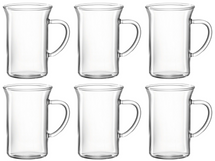 Verres à thé Montana - Verre résistant à la chaleur - 260 ml - 6 pièces