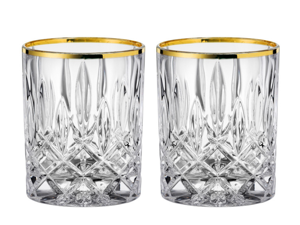 Verres à Whisky Nachtmann Noblesse - Or - 295 ml - 2 pièces