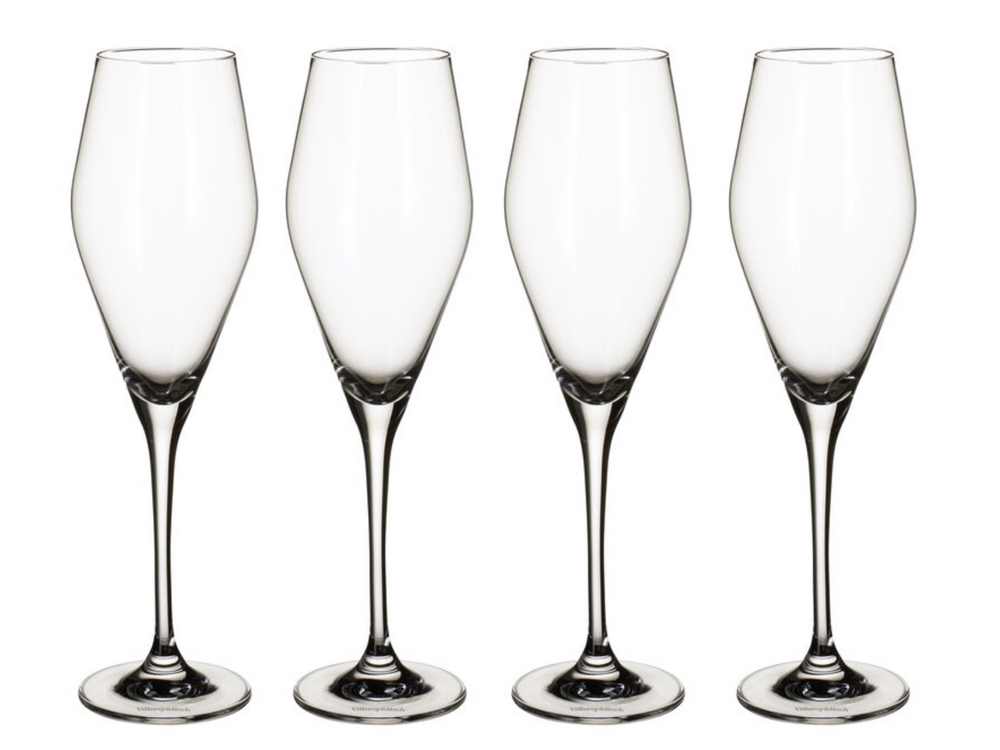 Verres à champagne Villeroy &amp; Boch La Divina - 260 ml - 4 pièces