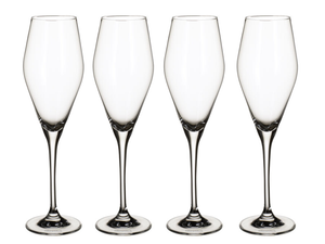 Villeroy & Boch Champagneglazen - Flutes - La Divina - 260 ml - 4 stuks