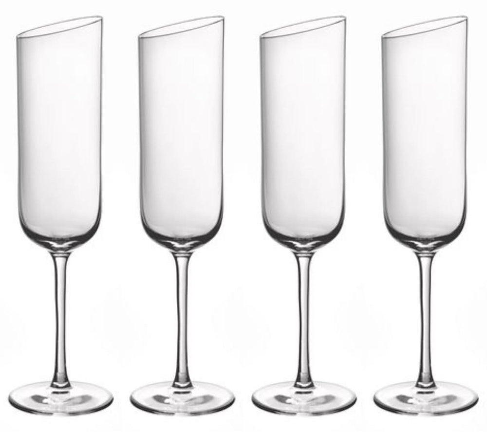 Villeroy &amp; Boch Verre à champagne NewMoon - 170 ml - 4 pièces