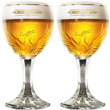 Grimbergen Bierglas op Voet - 330 ml - 2 stuks