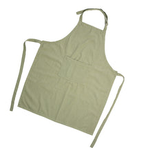 KOOK Tablier de cuisine Washed Uni Kaki 90 x 70 cm