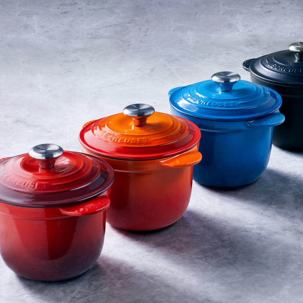 Le Creuset Rijstkoker / Cocotte Every - Tradition -Mat Zwart - ø 18 cm / 2 liter