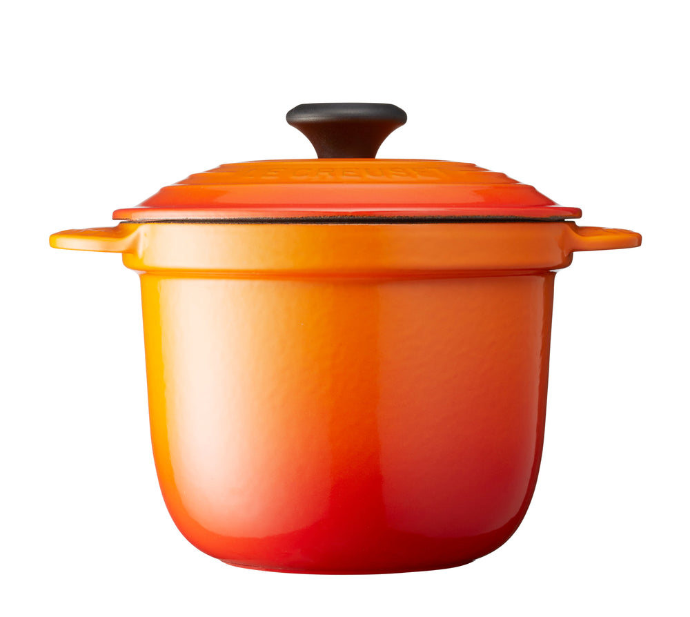 Le Creuset Cuiseur à Riz / Cocotte Every - Tradition - Orange Rouge - ø 18 cm / 2 litres