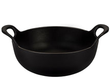 Poêle Wok / Plat Balti Le Creuset - Noir Mat - ø 24 cm / 2,7 litres - revêtement antiadhésif émaillé