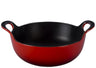 Poêle Wok / Plat Balti Le Creuset - Rouge cerise - ø 24 cm / 2,7 litres - revêtement antiadhésif émaillé