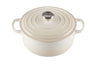 Le Creuset Casserole Signature - Meringue - ø 20 cm / 2,4 litres