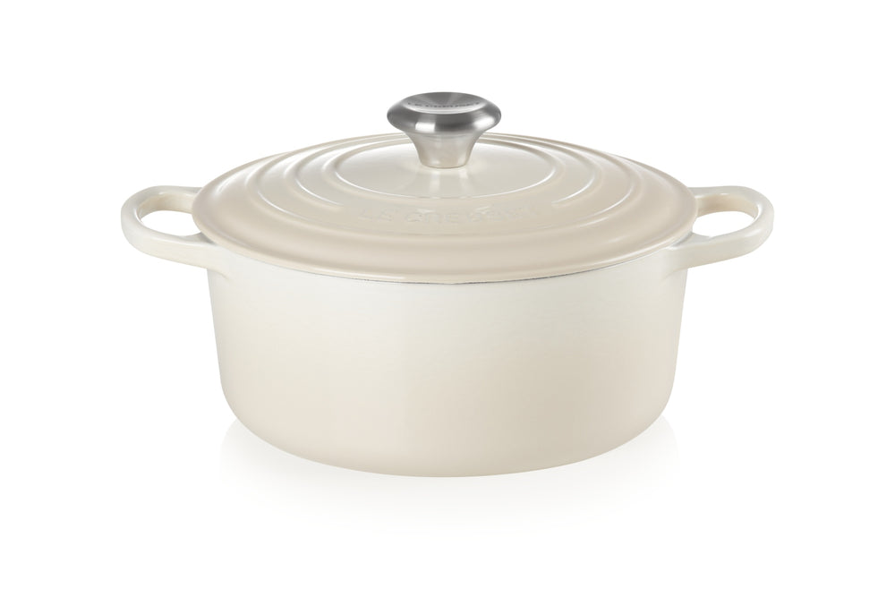 Le Creuset Casserole Signature - Meringue - ø 24 cm / 4,2 litres