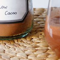 Raw cacao smoothie