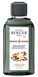 Recharge Maison Berger - pour bâtonnets parfumés - Poudre d'Ambre - 200 ml