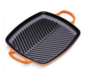 Le Creuset Grillplaat Signature - Oranjerood - 30 x 27 cm