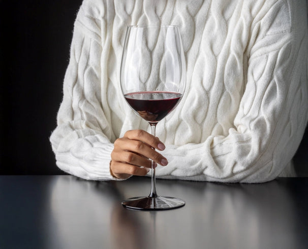 Riedel Rode Wijnglas Fatto A Mano Black Tie - Bordeaux Grand Cru - 953 ml