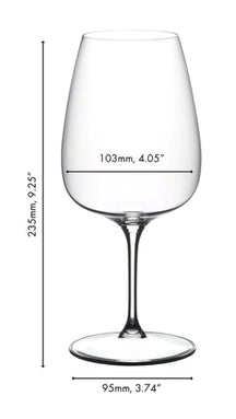 Riedel Rode Wijnglazen Grape@Riedel - Cabernet / Merlot / Cocktail - 830 ml - 2 stuks