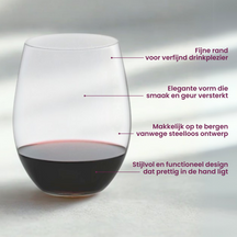 Riedel Wijnglazen Set O Wine - 620 ml - Pay 6 Get 8