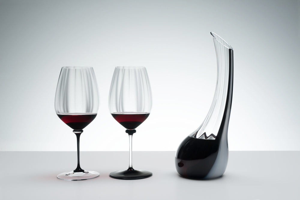 Riedel Rode Wijnglas Fatto A Mano Performance - Pinot Noir - Zwarte Voet - 830 ml