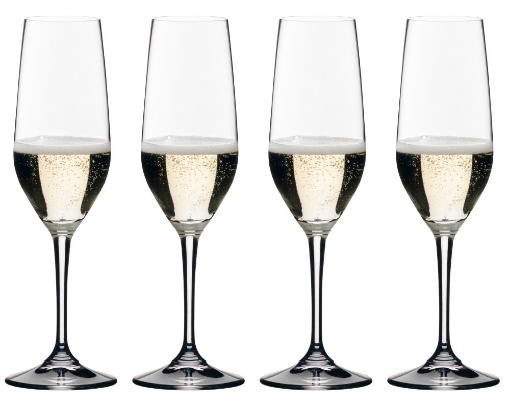 Riedel Champagneglazen Vivant - 290 ml - 4 stuks