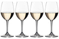 Riedel Witte Wijnglazen Vivant - 340 ml - 4 stuks