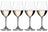 Riedel Witte Wijnglazen Vivant - 340 ml - 4 stuks