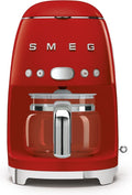 SMEG Koffiezetapparaat  - 1050 W - rood - 1.4 liter - DCF02RDEU