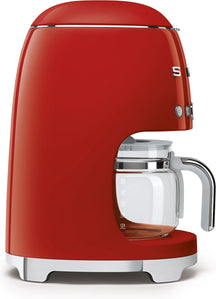 SMEG Koffiezetapparaat  - 1050 W - rood - 1.4 liter - DCF02RDEU