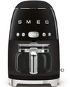 SMEG Filter-koffiezetapparaat  - 1050 W - zwart - 1.4 liter - DCF02BLEU