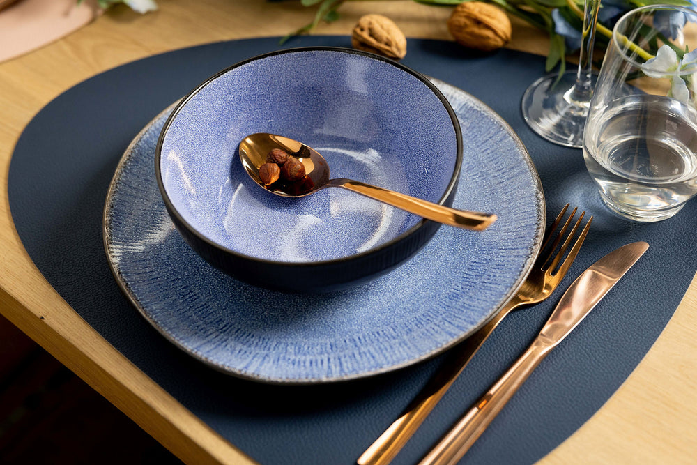 Assiettes de petit-déjeuner Studio Tavola Denim ø 22 cm - 6 pièces