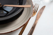 Cookinglife Diepe borden / Pastaborden Delice Grijs ø 21 cm - 6 stuks