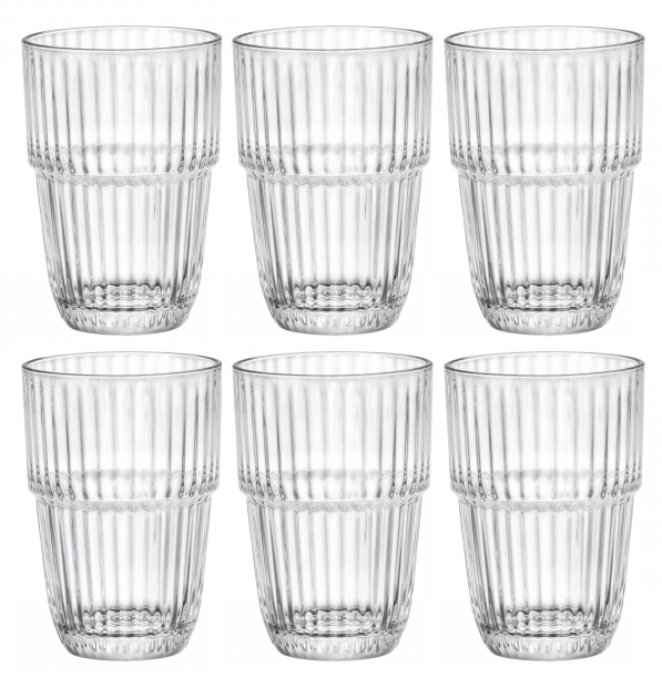 Verres à long drink Bormioli Rocco Barshine - 380 ml - 6 pièces