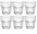 Bormioli Rocco Verres à Cocktail / Verres à Whisky / Verres à Eau Barshine - 305 ml - 6 pièces