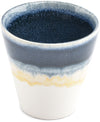 Salt & Pepper Beker Flow - blauw - 180 ml - 4 stuks