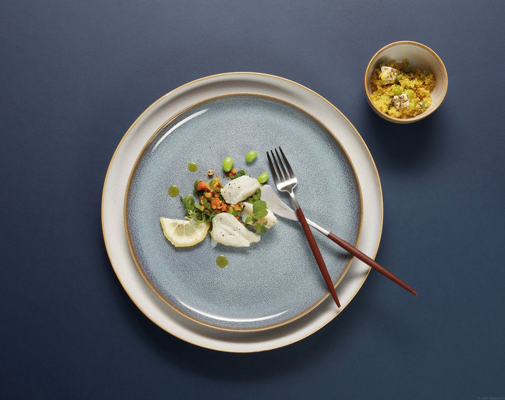 ASA Selection Assiette plate Saisons Denim ø 26,5 cm