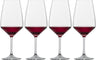 Schott Zwiesel Verres à Bordeaux Tulipe - 656 ml - 4 pièces