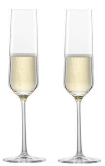 Verres à Champagne Zwiesel Glass Pure - 215 ml - 2 pièces