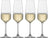 Schott Zwiesel Verres à Champagne Tulipe - 283 ml - 4 pièces