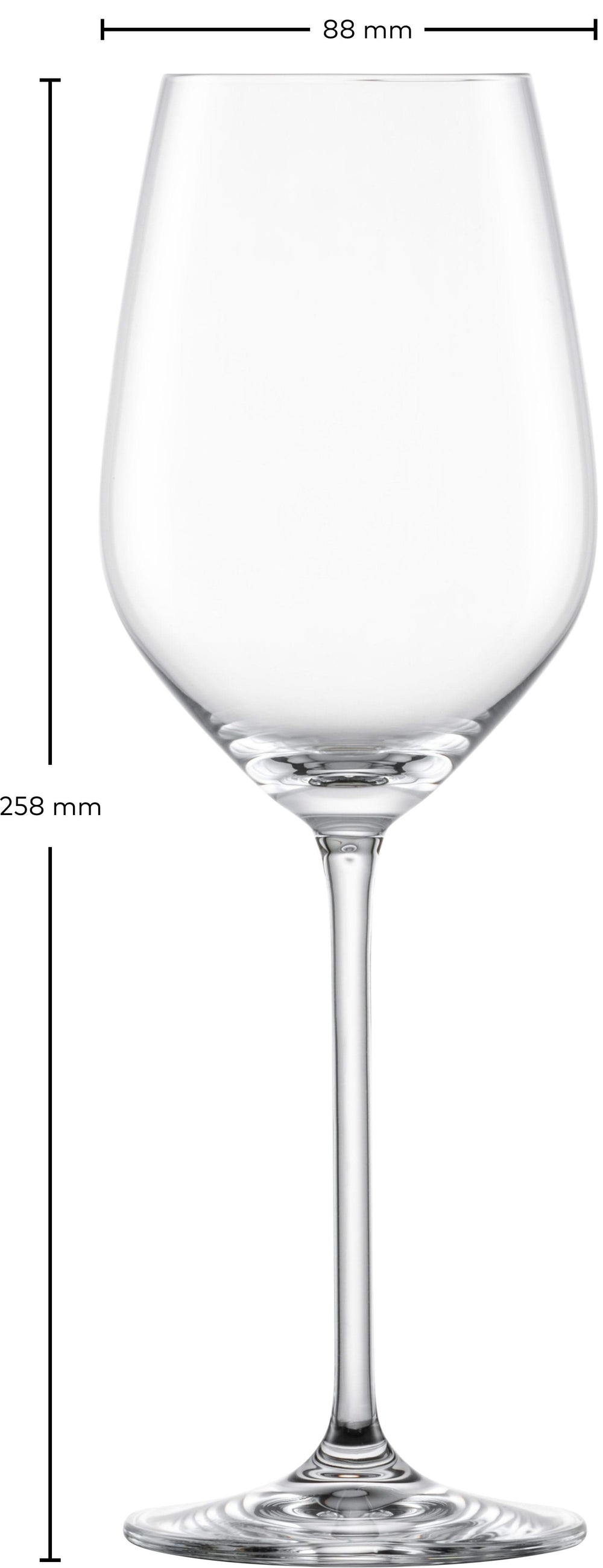 Schott Zwiesel Rode Wijnglazen Fortissimo - 505 ml - 4 stuks