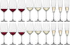 Schott Zwiesel Set de verres à vin Classico (verres à vin rouge, verres à vin blanc et verres à champagne) - ensemble de 12 pièces