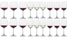 Schott Zwiesel Set de verres à vin Classico (Verres à vin rouge &amp; Verres à vin blanc &amp; Verres à gin tonic) - Ensemble de 18 pièces