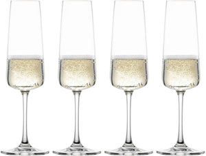 Schott Zwiesel Champagneglazen - Flutes - MioVino - 260 ml - 4 stuks