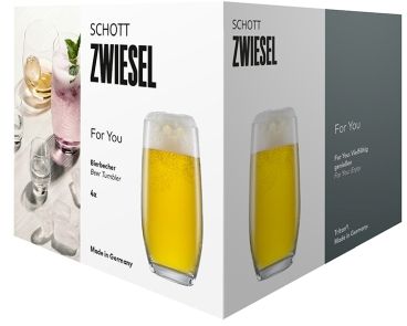 Schott Zwiesel Bierglazen - For You - 330 ml - 4 stuks