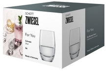 Schott Zwiesel Shotglazen - For You - 75 ml - 4 stuks