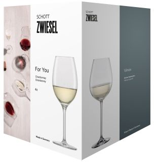 Schott Zwiesel Witte Wijnglazen - For You - 368 ml - 4 stuks