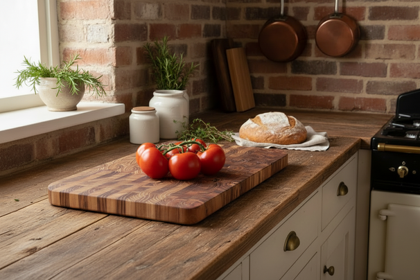 Cookinglife Snijplank - Teak - 40 x 28 cm