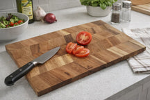 Cookinglife Snijplank Hout Acacia Pure Wood 40 x 25 cm - Houten Snij- en Bereidingsplank