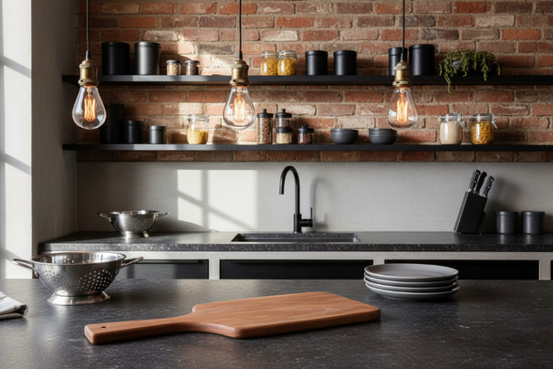 Cookinglife Snijplank / Serveerplank Acaciahout 42 x 17 cm - Houten Plank voor Snijden en Serveren