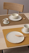 Set de table ASA Selection - Cuir souple - Charbon - 46 x 33 cm