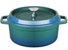 Cocotte Sola avec couvercle - Bleu - ø 20 cm / 2 litres