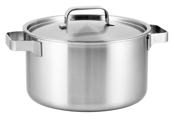 Sola Kookpan / Soeppan met deksel Ruby - Triply RVS - Inductie geschikt - ø 24 cm / 5.5 Liter