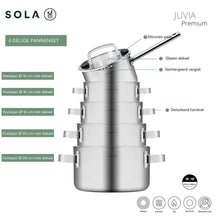 Sola Pannenset Juvia - 5 delige set