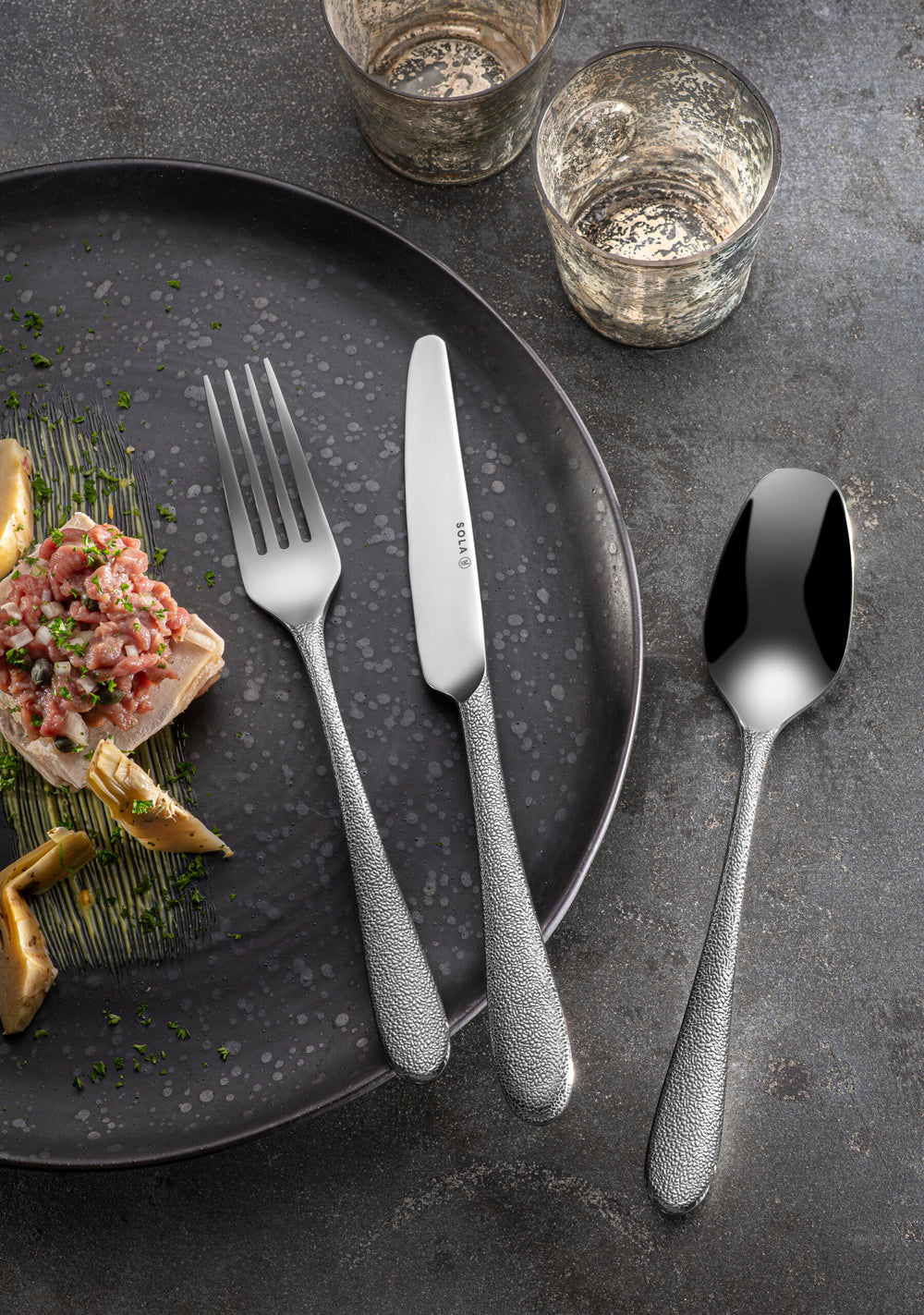 Sola Bestekset Phoenix - 18/10 RVS - 24 delig / 6 personen